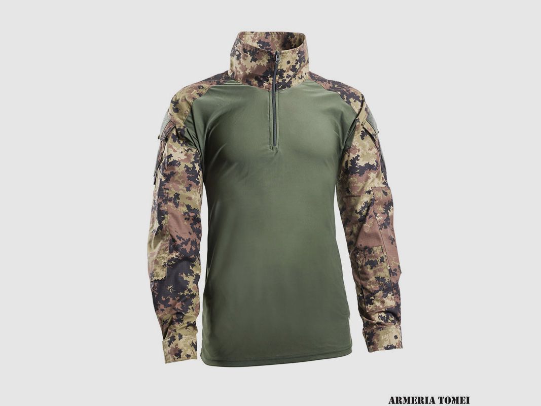 NERG OPENLAND – COMBAT SHIRT W LYCRZE Włoska Kamuflaż