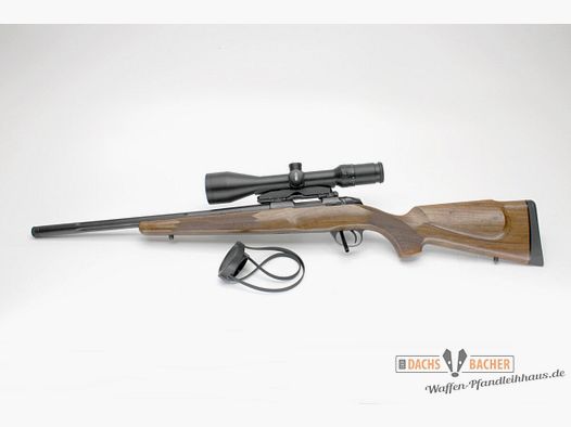 Rep. carabine Sako 85 Varmint cal. .222Rem canon cannelé avec Dentler Meopta 3-12x56