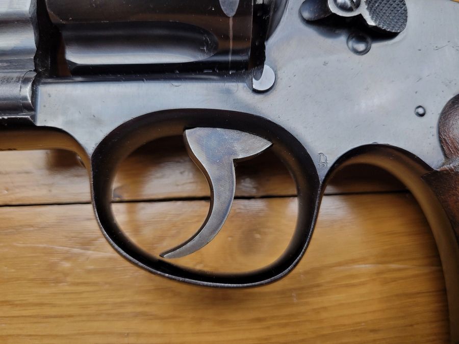 Legendärer Revolver Smith&Wesson 1917 – 45 ACP – US PROPERTY – 1. Serien – Museumszustand, Bild 7 von 30