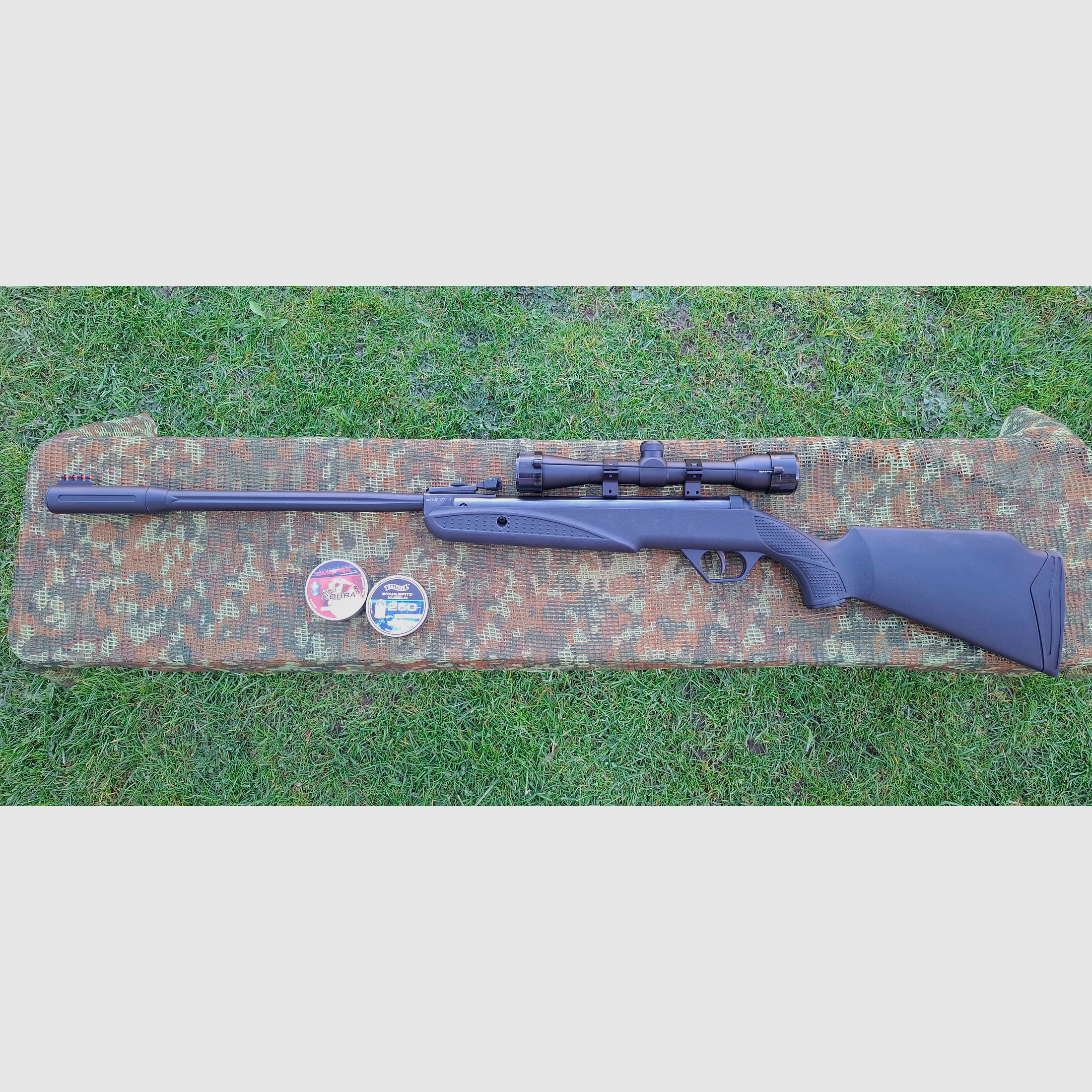 Diana twenty-one 4,5mm (F) inkl. DIANA Zielfernrohr 4x32