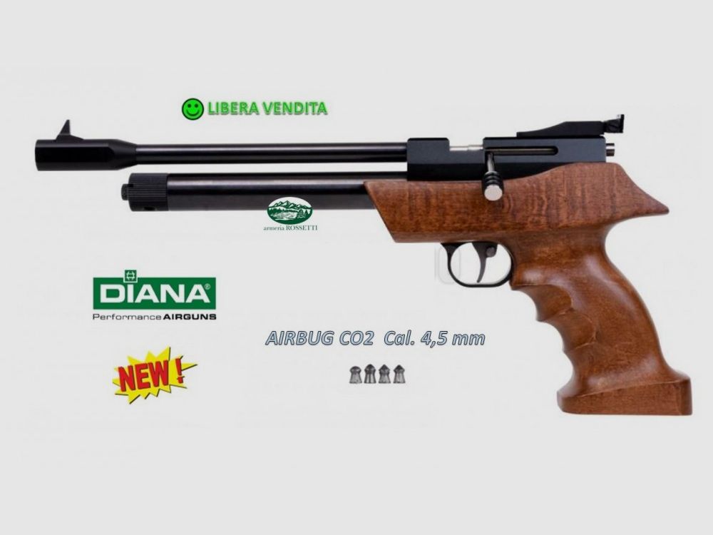 DIANA Pistola Airbug CO2 cal.4,5mm