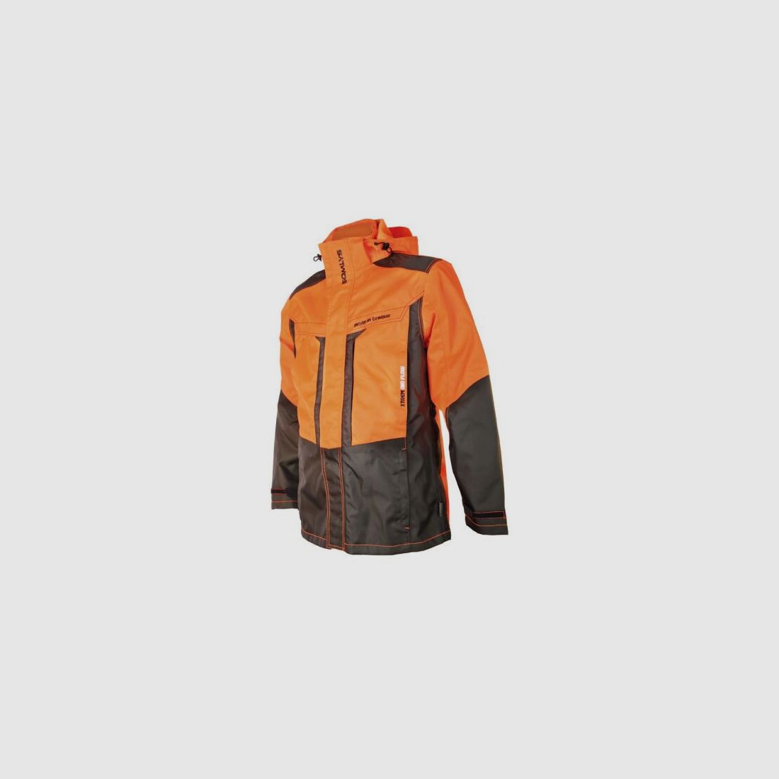 Somlys Hundef?hrer Jacke Orange/gr?n 3XL