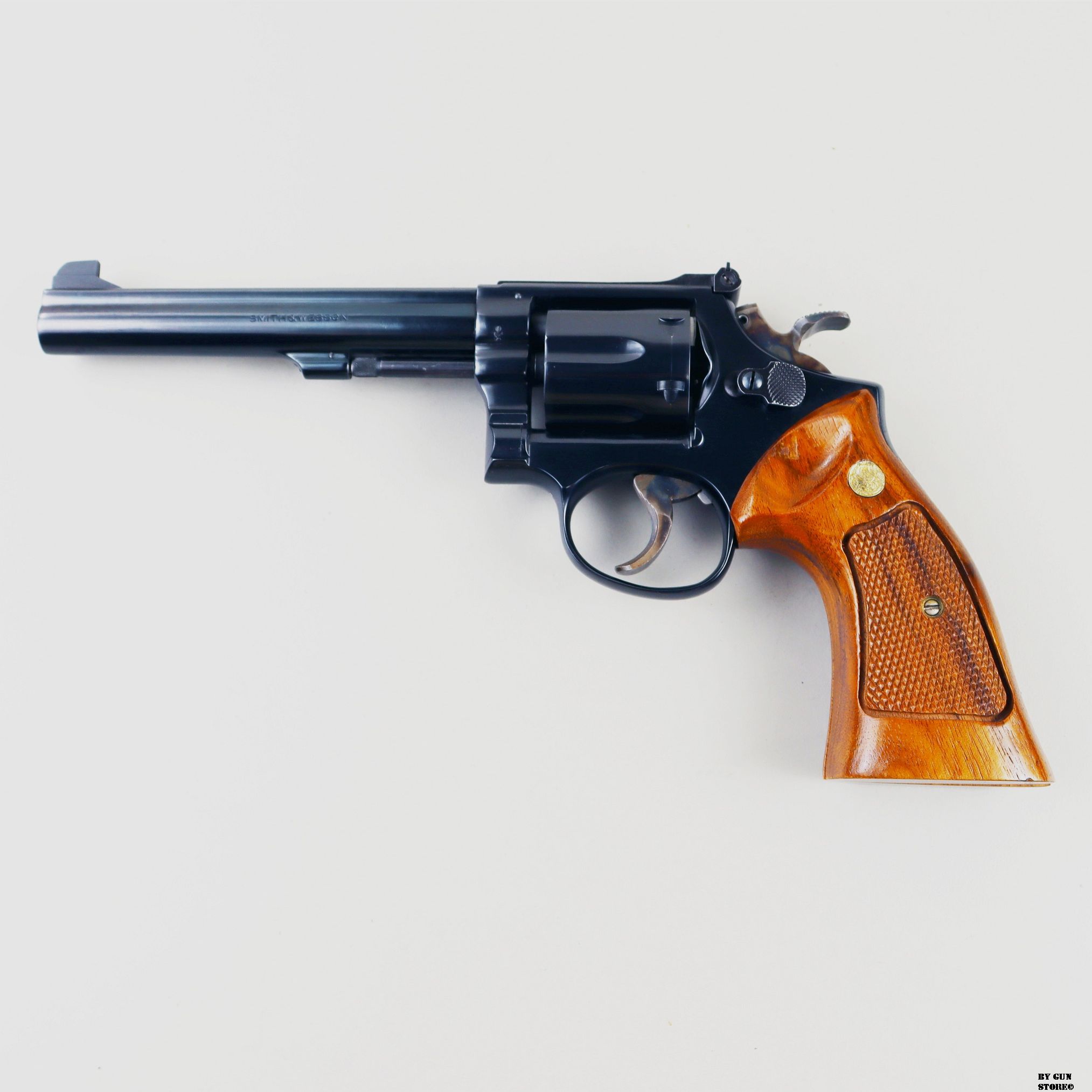 Revolver Smith & Wesson mod. 14-3 cal. 38 spec serial no. 4K47593, image 1 of 11