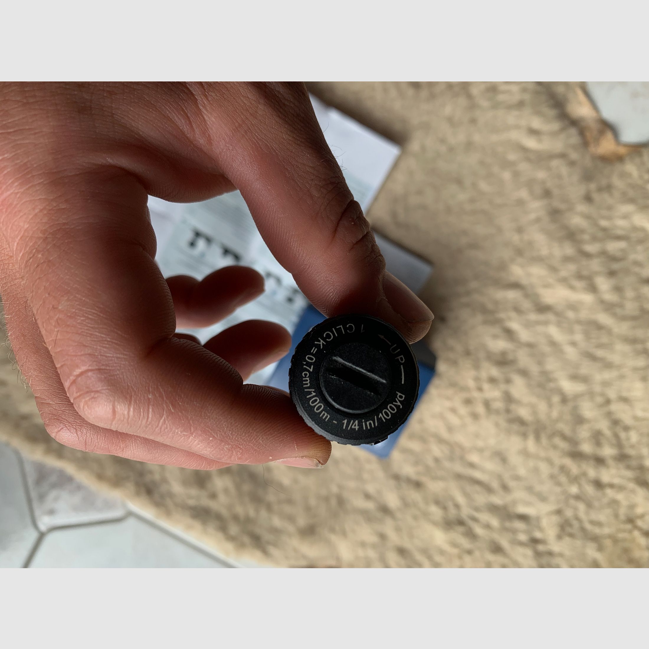Meopta ASV reticle quick adjustment for Meostar R2 0.7