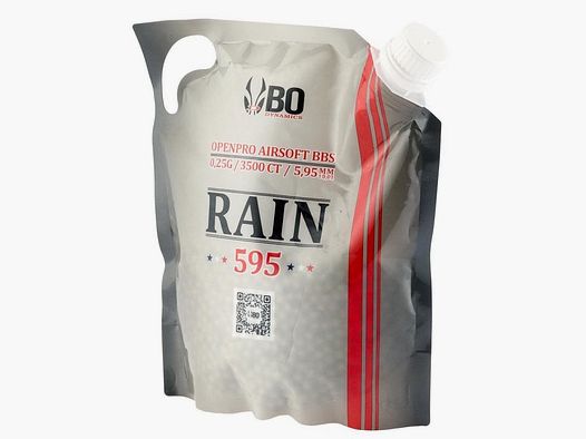 Kulki airsoft BO Manufacture Dynamics Rain plastik - Średnica 6 mm
