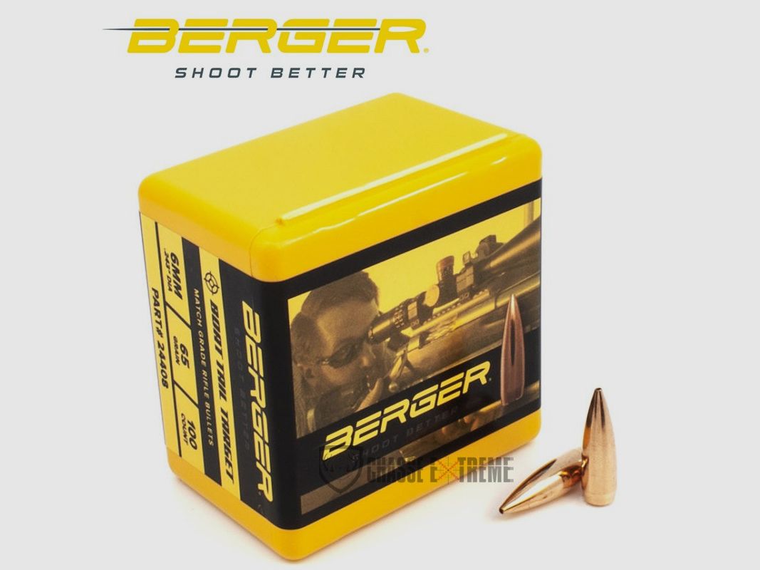 100 Geschosse BERGER Kal 6mm 65gr BT Target, Bild 1 von 2