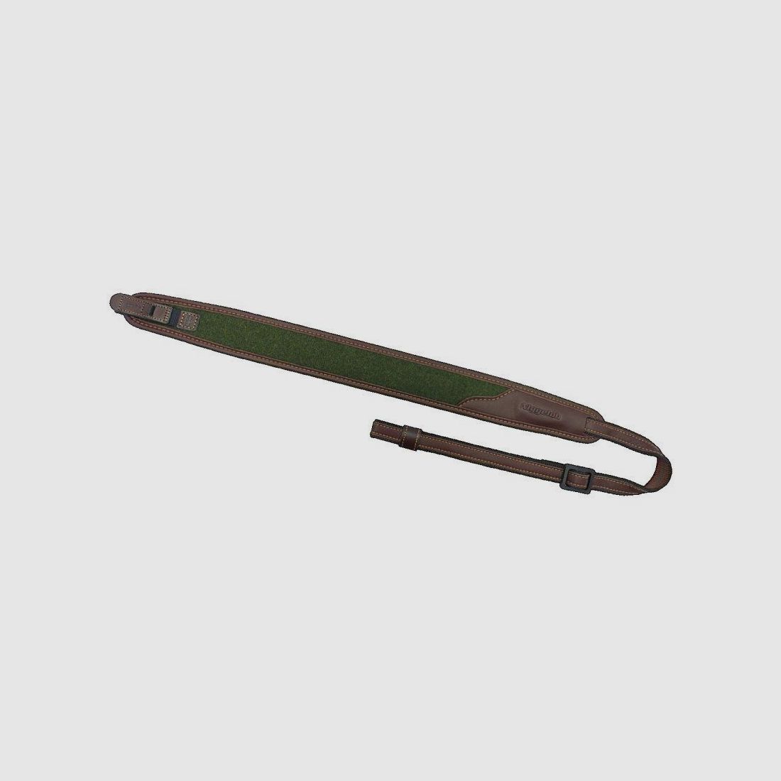 Niggeloh Gewehrriemen Classic Loden mit Schnellverschlüssen - grün/braun