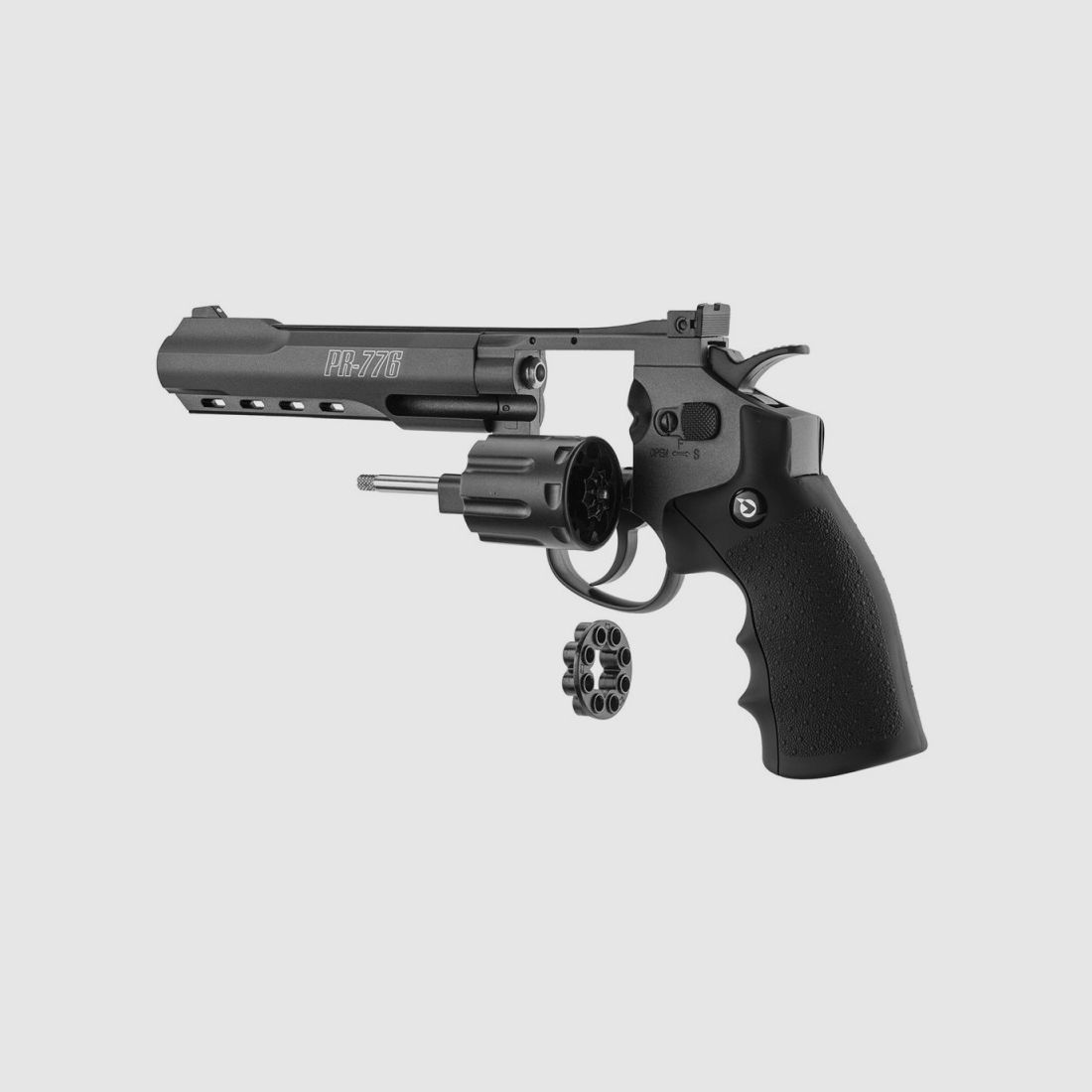 Revolver CO₂ GAMO PR-776 3,98 joule cal. 4,5 mm, immagine 6 di 7