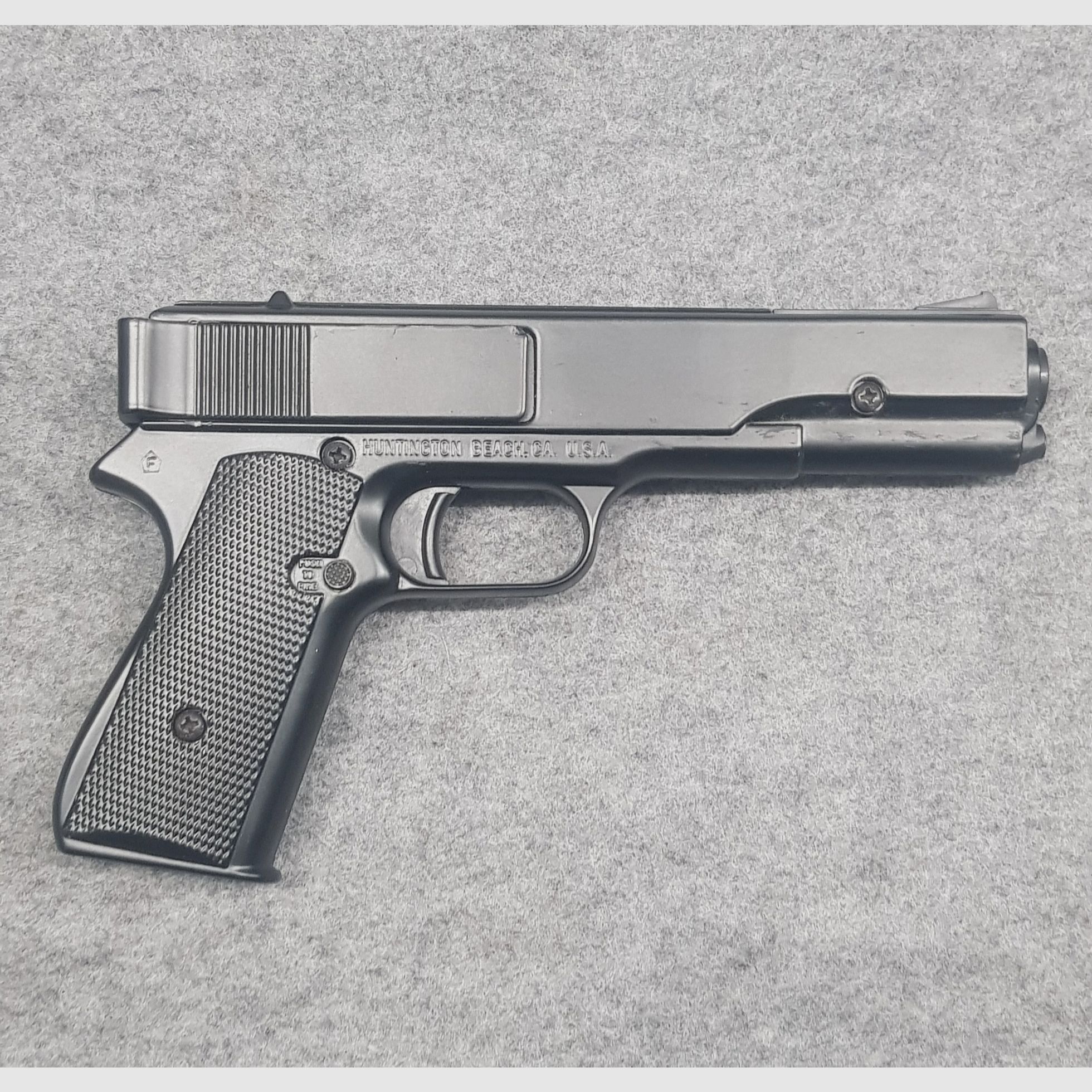 Sammler Zustand seltene Marksman Repeater Mod. 1010 Pistole Cal. 4,5mm BB Diabolo Luftpistole