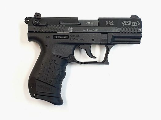 UMAREX Walther P22 Classic Schwarz Kal. 9mm P.A.K. - gebraucht