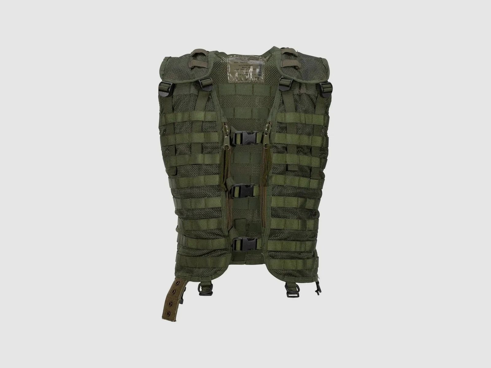 Armée néerlandaise Armée néerlandaise Gilet de combat néerlandais modulaire comme neuf - Camouflage DPM / L
