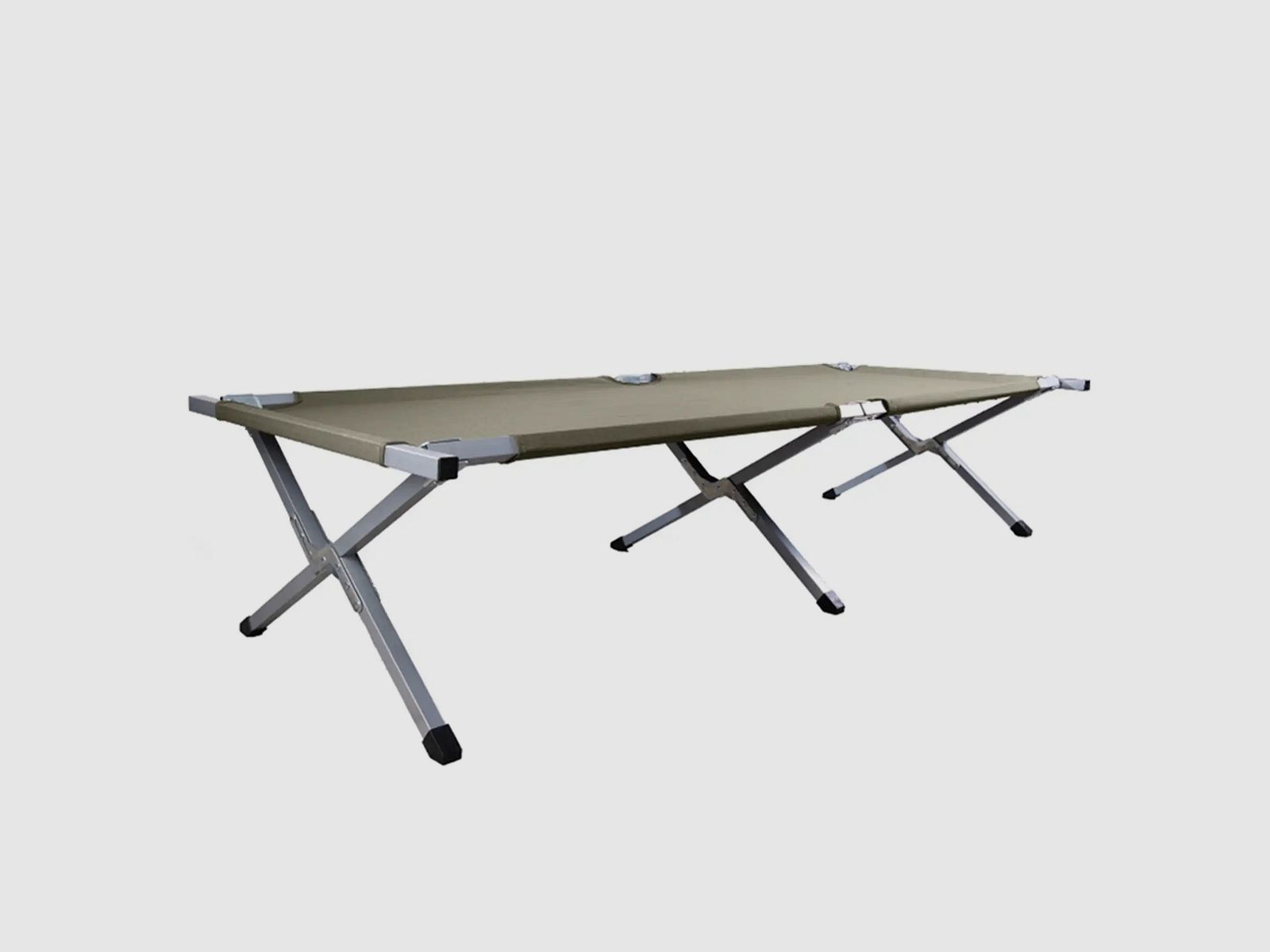 Mil-Tec Mil-Tec Feldbett US Typ Steel 190x65 cm mit Tasche