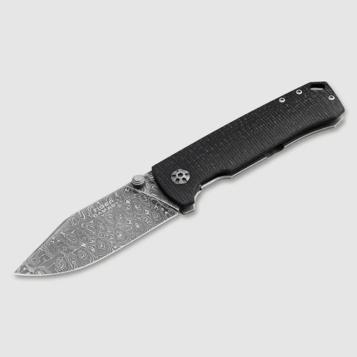 Böker Nóż kieszonkowy Tiger Damascus