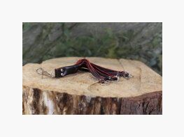 Wildstrop zwart/rood (12-galg)