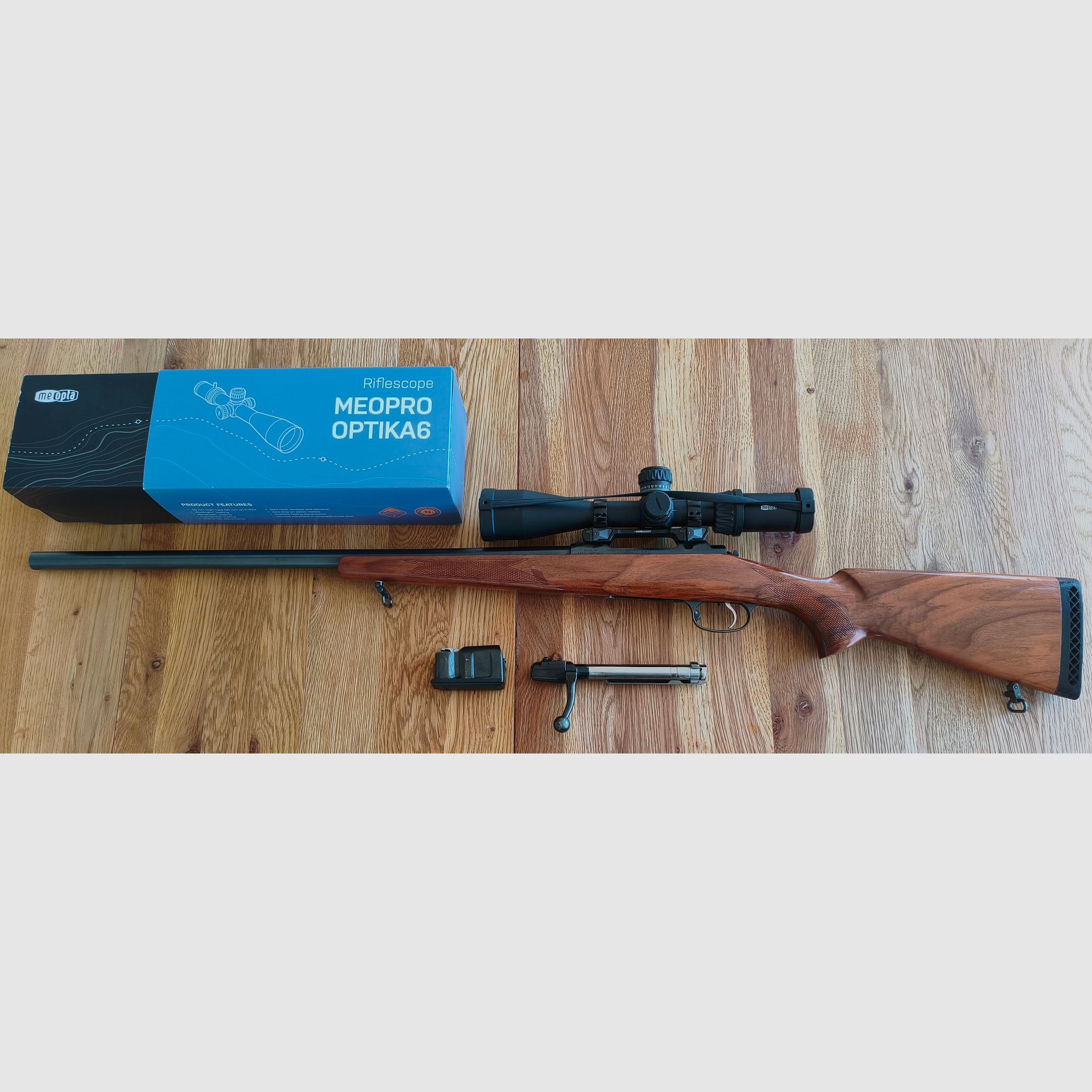 CZ 550 .308 WIN Matchlauf + MEOPRO OPTIKA6 + INNOMOUNT Montage