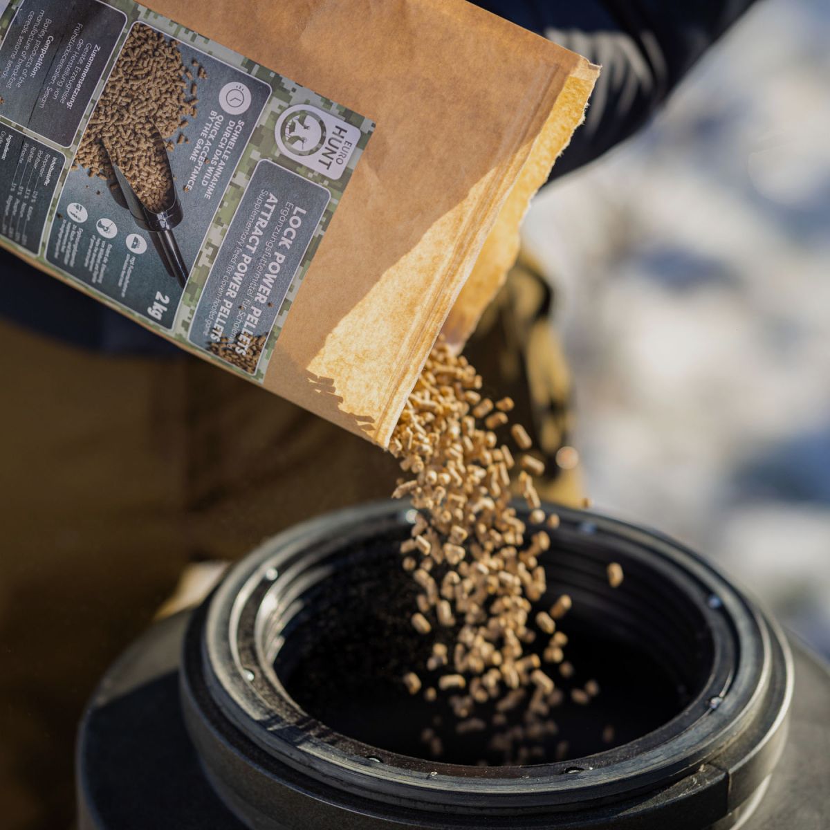 EUROHUNT Futtertrommel