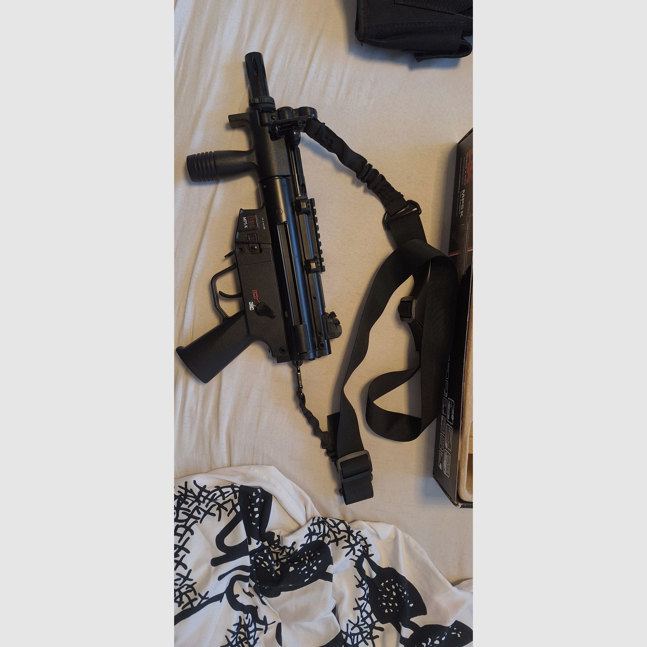 HK MP5 K Umarex CO2 6mm Airsoft Neuwertig Blowback MP-5