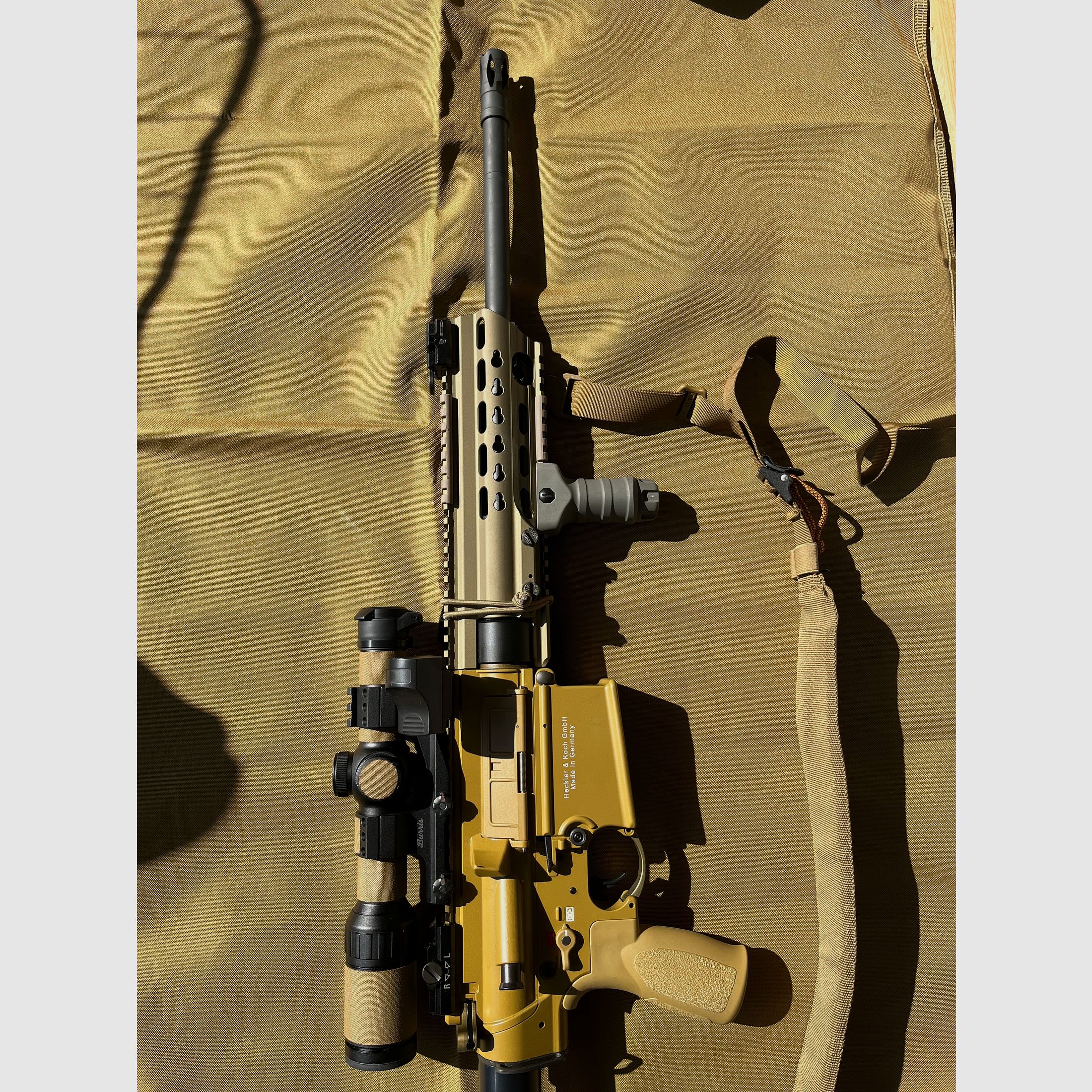 Heckler und Koch MR308, Optik-Setup