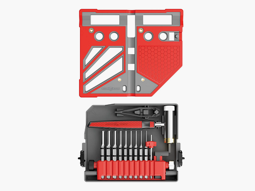 Coffret d&rsquo;Armurier Real Avid Master Bench Block Pro-Kit – Bloc, Massette et 18 Chasse-Goupilles