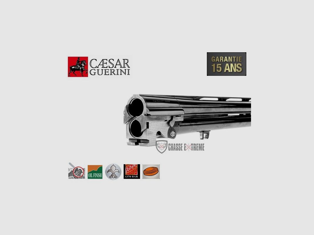 Geweer CAESAR GUERINI Invictus Trap Impact Kal. 12/70 Verstelbare Halve Rib, afbeelding 5 van 5
