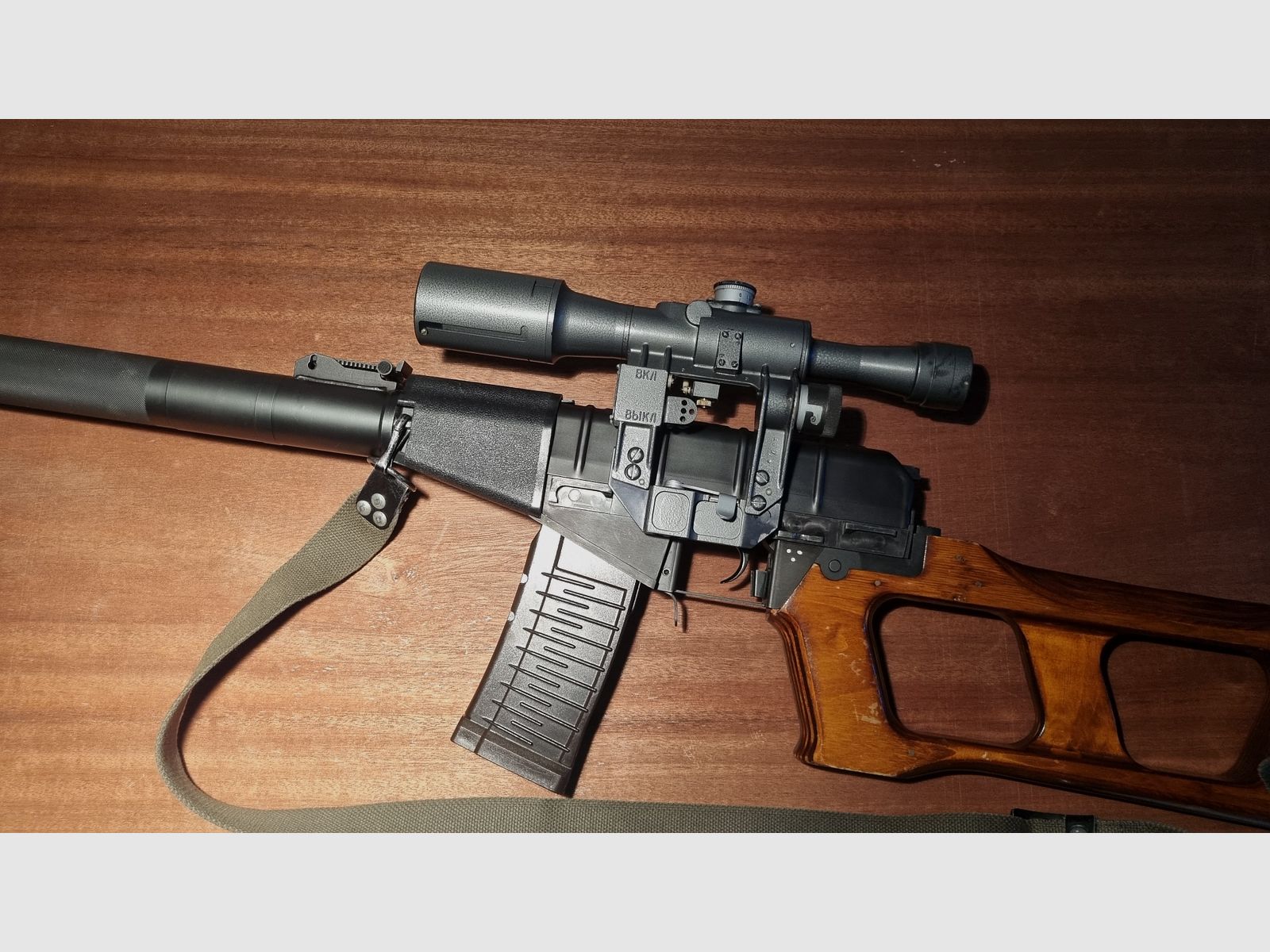 Telescopio ruso NPZ PO 6x36-1 (PSO-1) Dragunow / Kalaschnikow / Unión Soviética / URSS