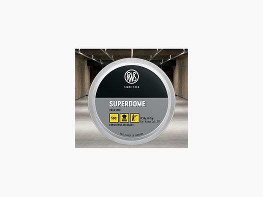 Diabolos RWS Superdome 4,5mm(.177) Dose mit 500 Stück