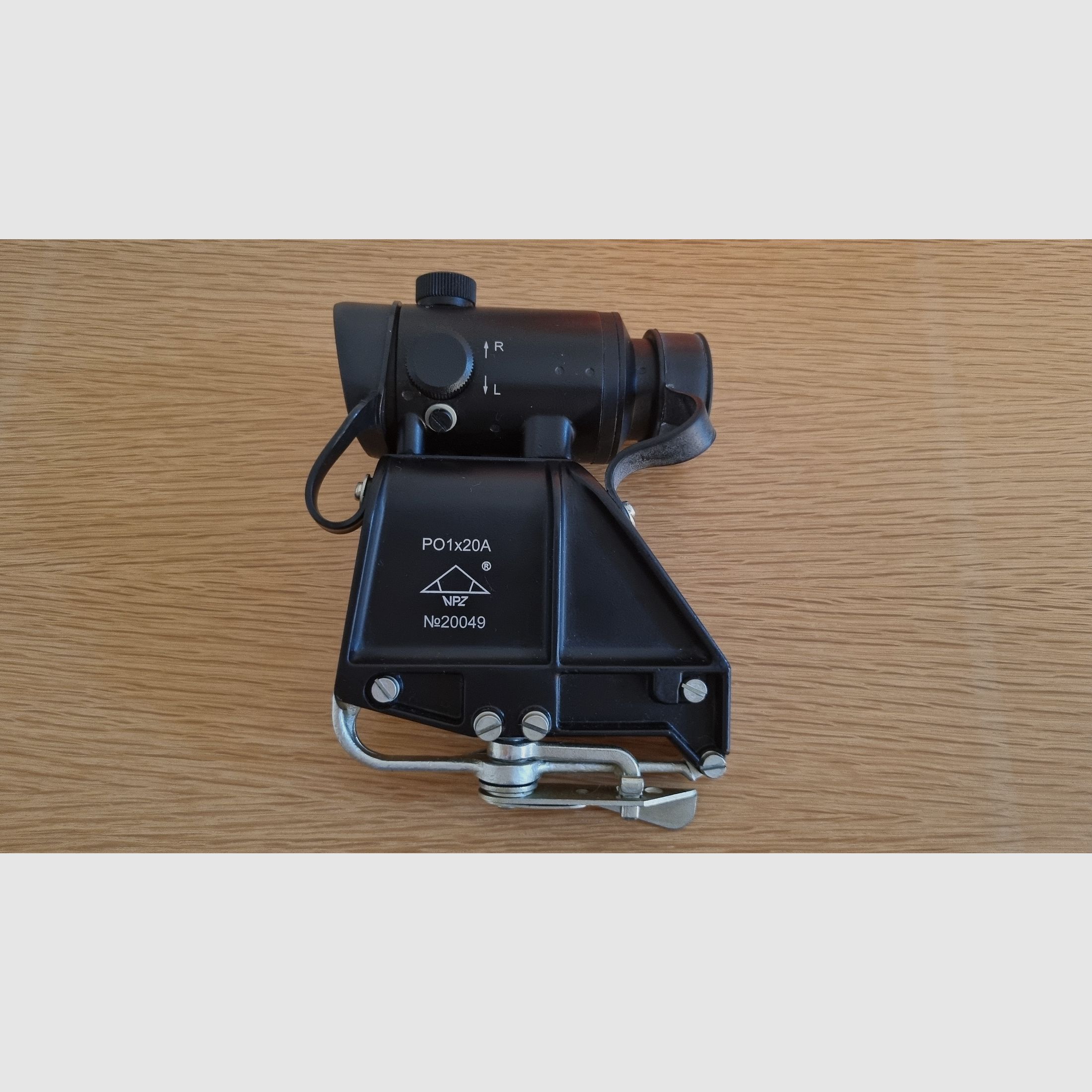 EXTREEM ZELDEN!!! PO 1x20A Rakurs (1P76) collimator / reflex sight voor AK - Kalasjnikov van NPZ, Rusland