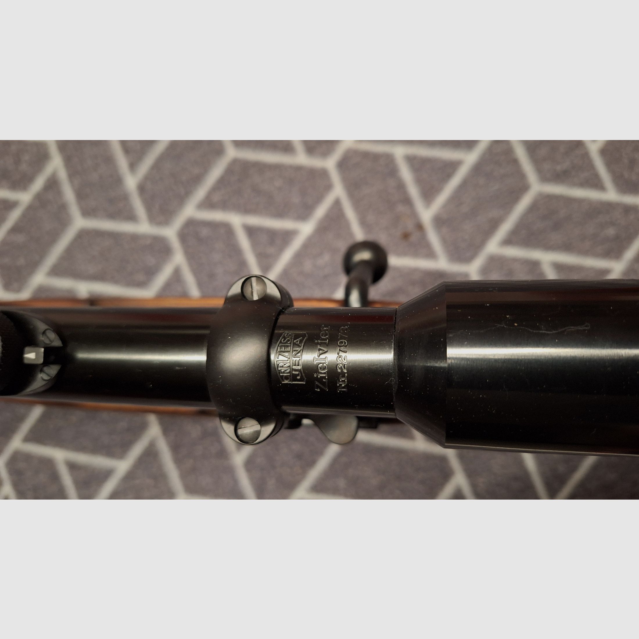 Ares Mauser Karabiner 98K acero rifle de cerrojo con ZF39 6mm BB madera real + caja de armas - ¡NUEVO!