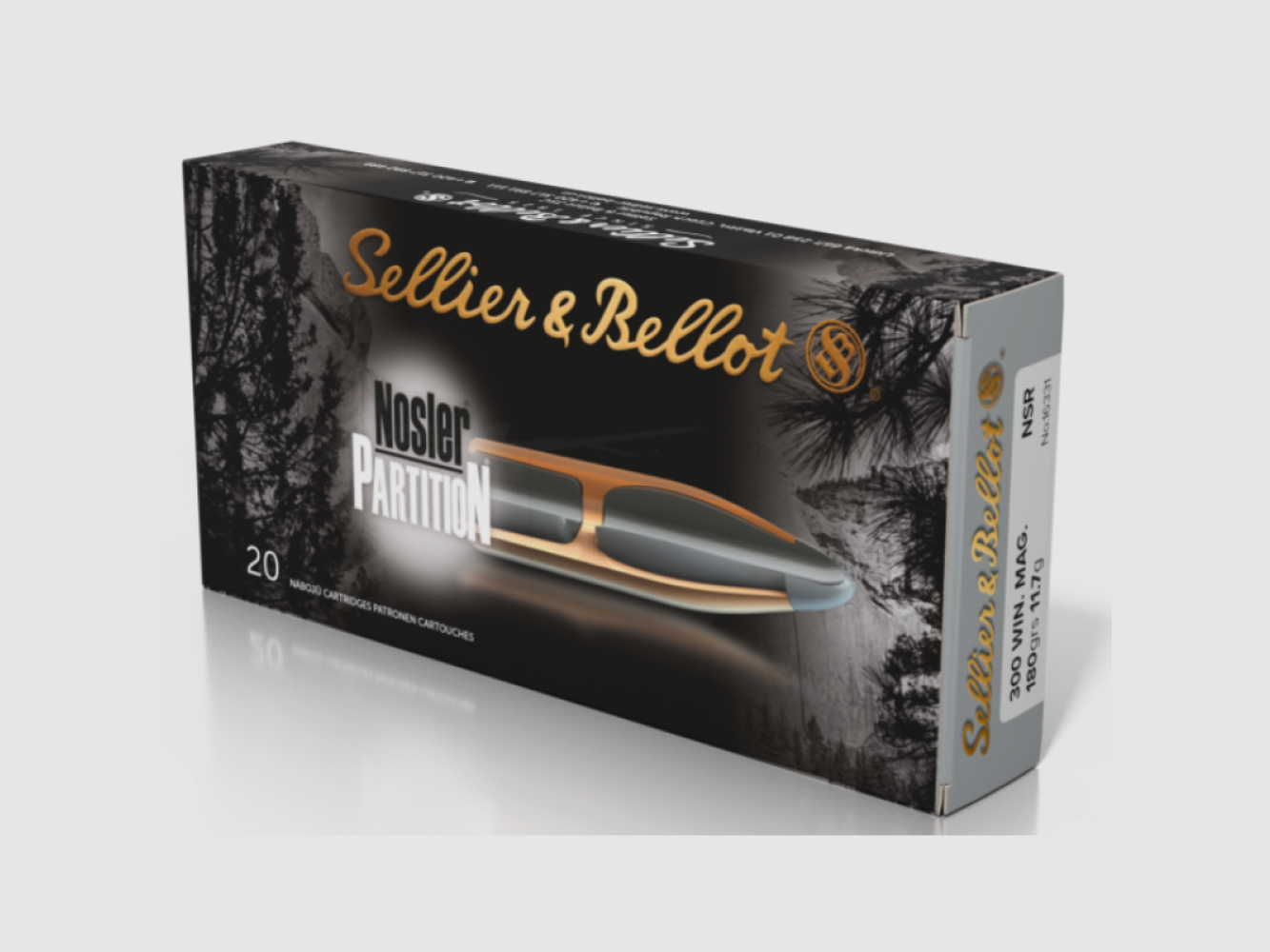 300 Win Mag S&B NSR 180gr VE20