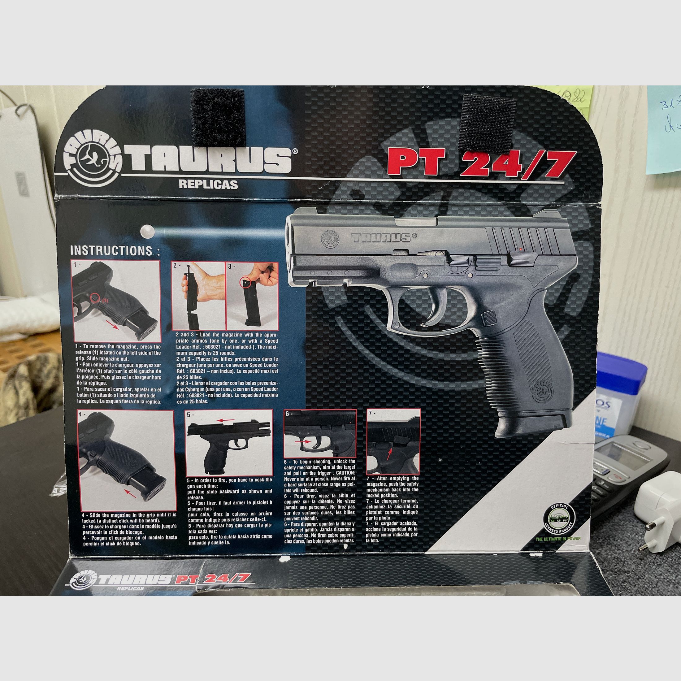 TAURUS PT 24/7 Ultra kGrade Version 6mm BB SOFAIR Pistolet