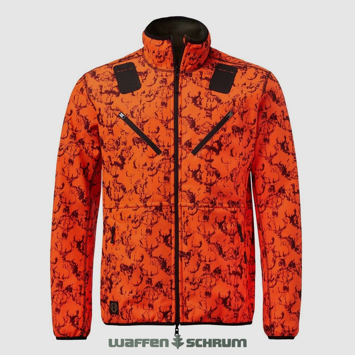 Knight Wendejacke Mist Windblocker High Vis Orange Deer