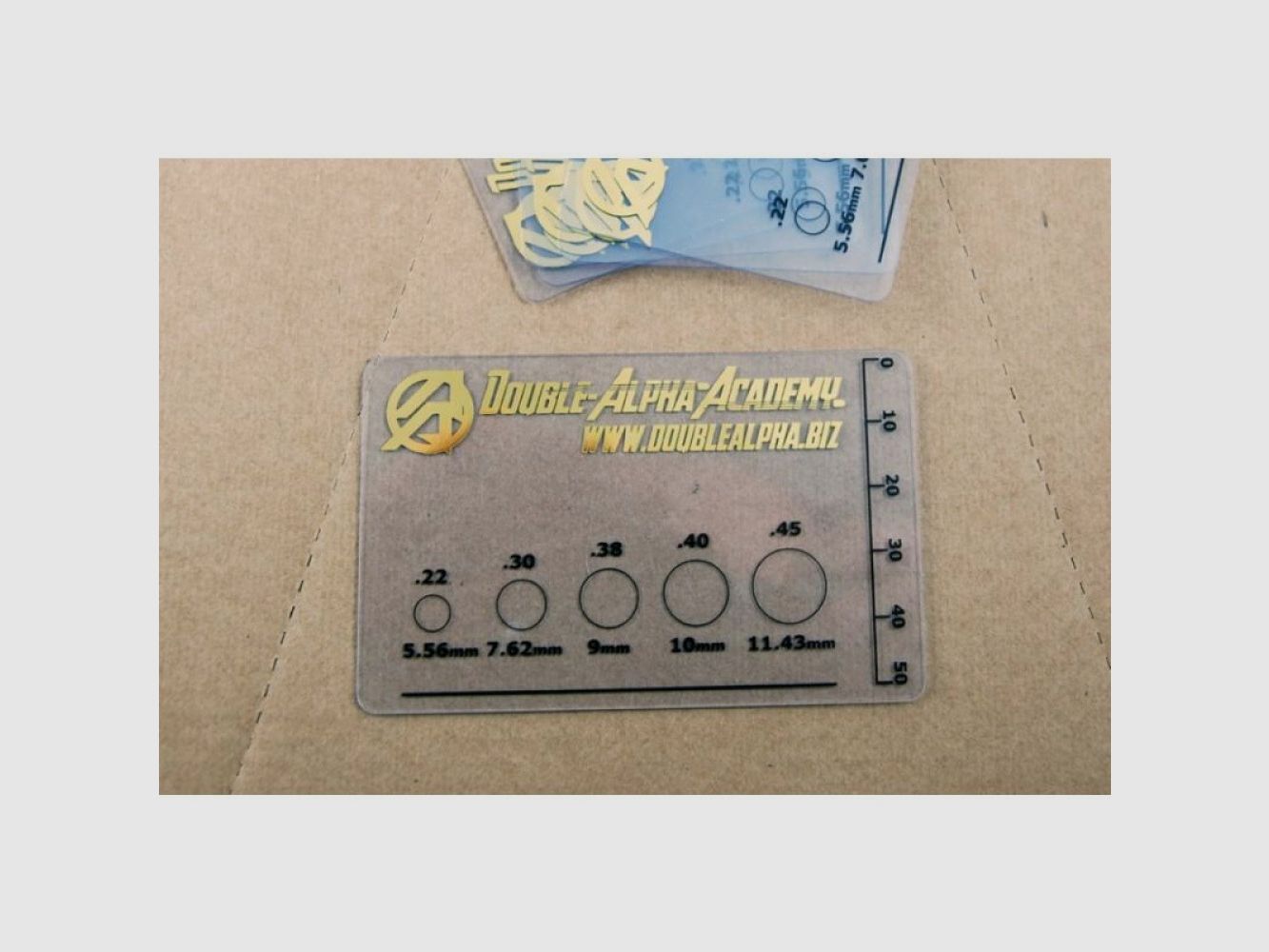 DAA IPSC Scoring Overlay Gauge