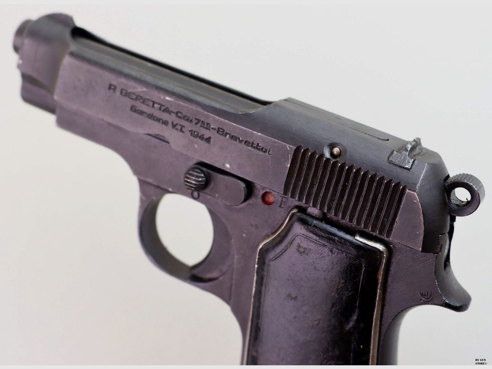 Pistola Beretta mod. 1935 anno 1944 cal. 7,65 mm matr. 589980, immagine 6 di 7