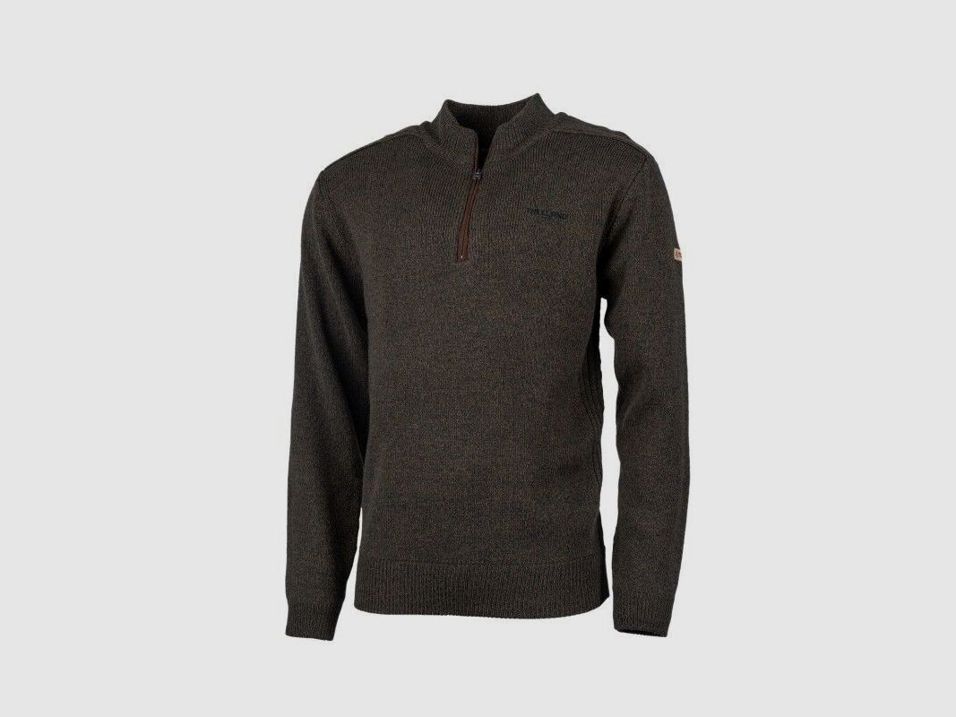 Pull Laine Col Zippé Treeland T903, image 2 sur 2