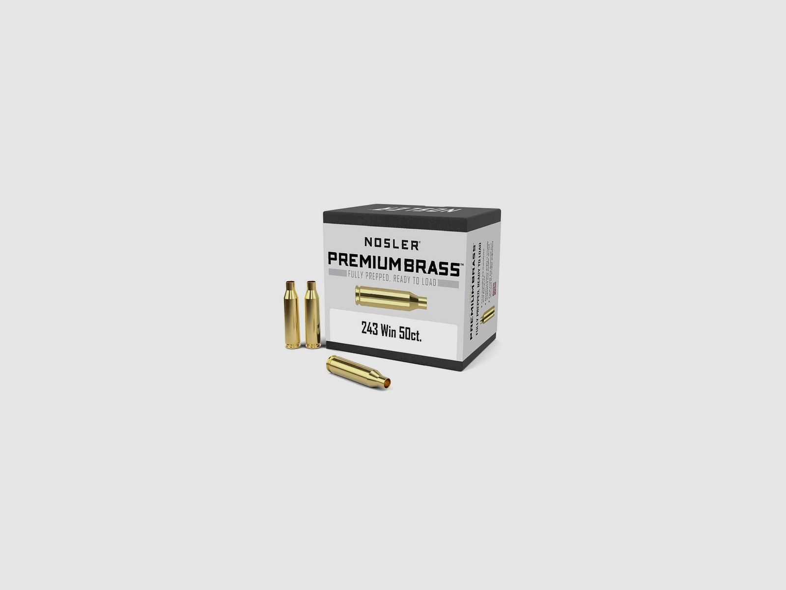 NOSLER CUSTOM CARTUCHOS Cal. 243 WINCHESTER 50ud., imagen 2 de 2