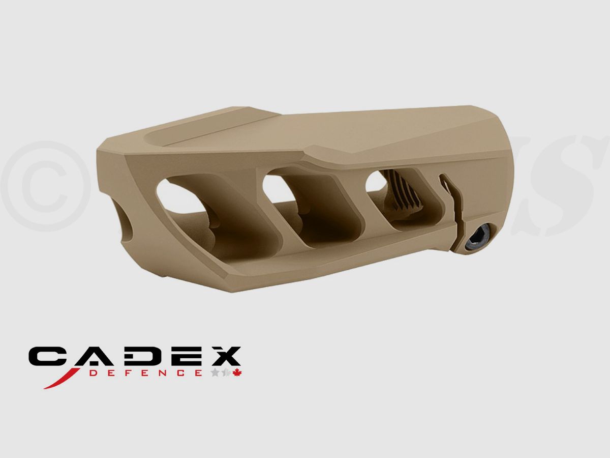 CADEX DEFENCE MX1 Muzzle Brake .33 3/4-24 TAN, Bild 1 von 3