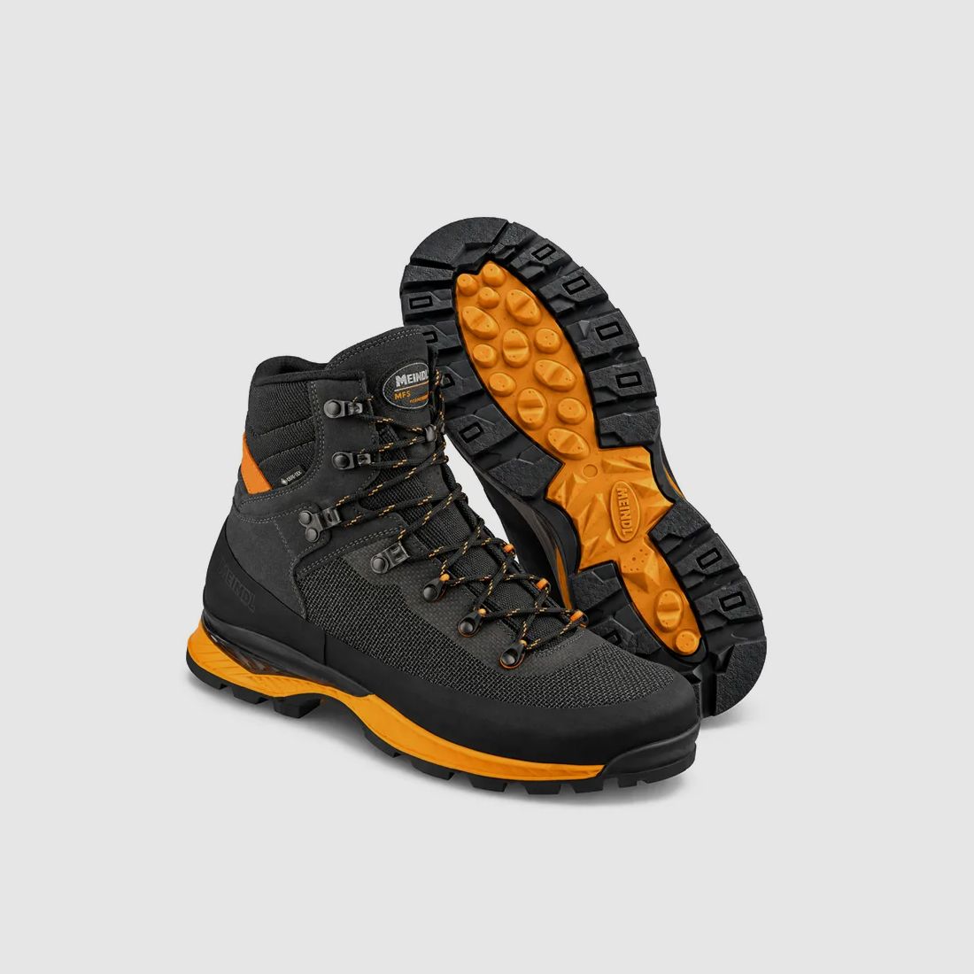 Meindl Vakuum 3.5 Wanderschuhe Grau Anthrazit und Orange, Bild 8 von 12