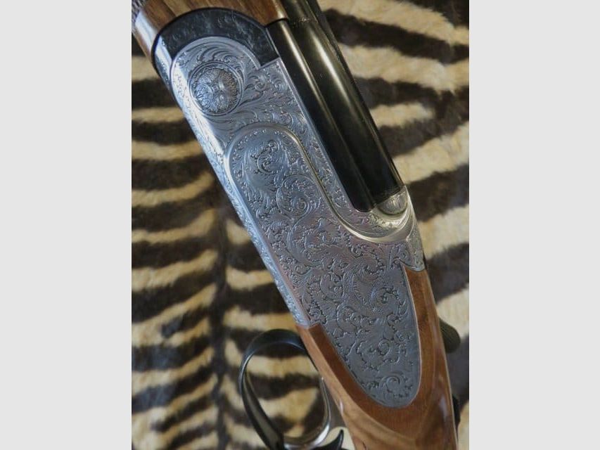 Bockdoppelflinte RIZZINI Artemis Steel Kal. 28/76 Läufe 76 cm 5 Chokes falscher Körper, Bild 7 von 11