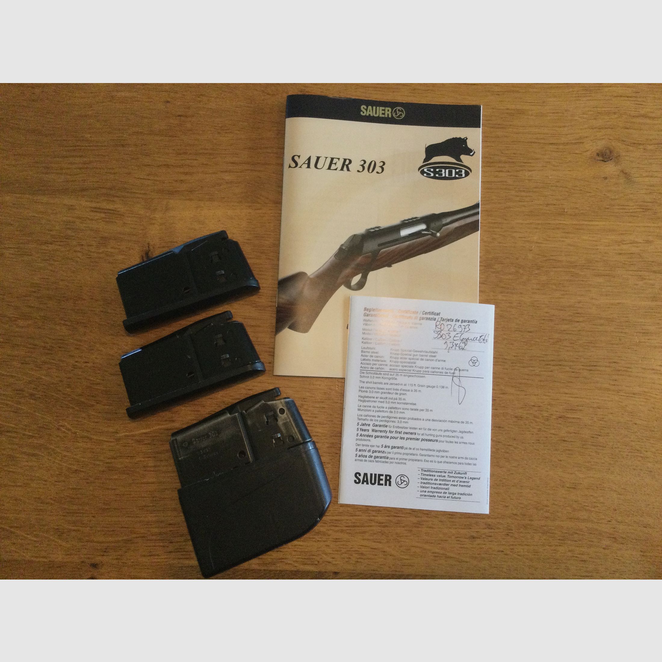 Sauer 303 GTI mit Zeiss Victory 1.1-8x30