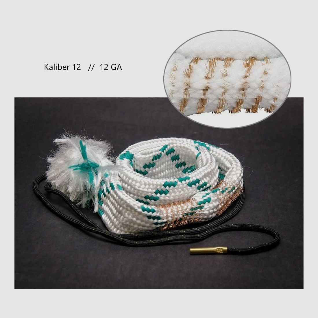 Waffenreinigung  Boresnake Laufreiniger  Reinigungsschnur Putzschnur verschiedener Kaliber