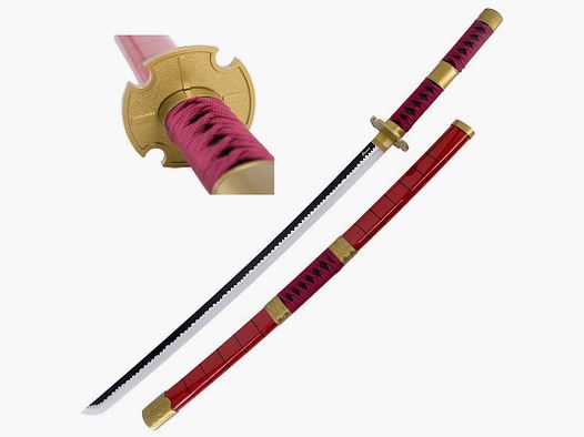 Katana en bambou épée LED Sandai Kitetsu Zoro