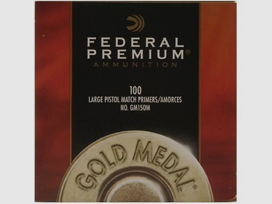 Federal Primers GM150M Large Pistol Match 100 pieces