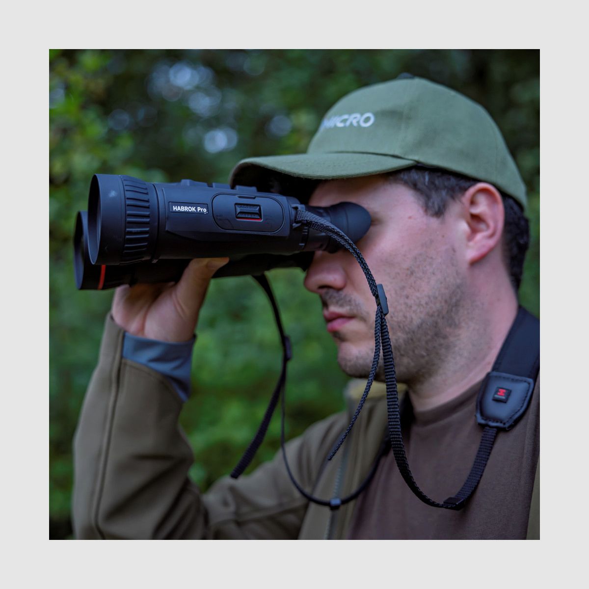 Multispektrale Ferngläser mit Entfernungsmesser + IR 940 nm HABROK Pro HQ50LN HIKMICRO, Bild 8 von 8