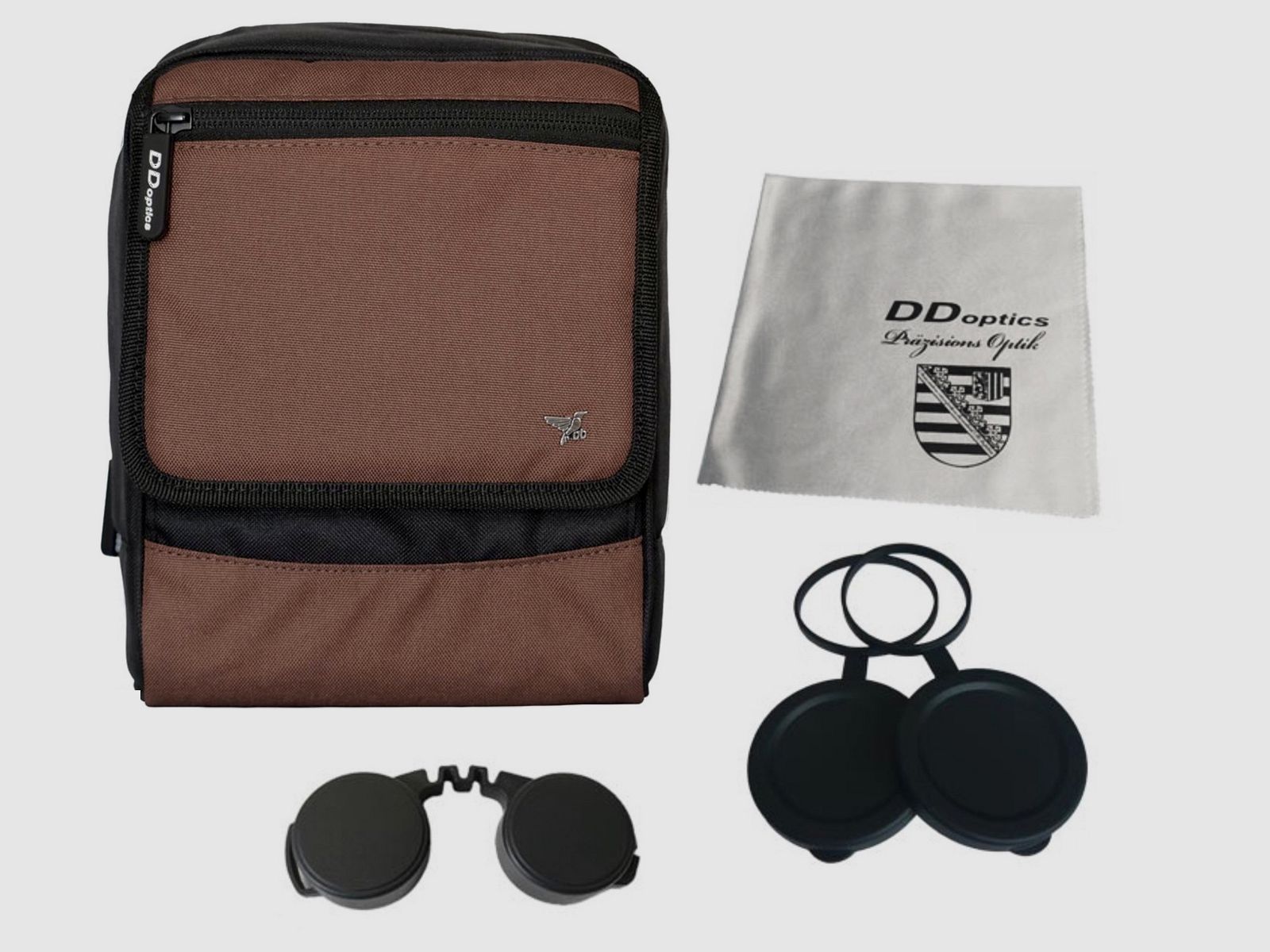 Edición especial DDoptics prismáticos Pirschler 8x56 Gen.3 marrón correa de cuero 441930859