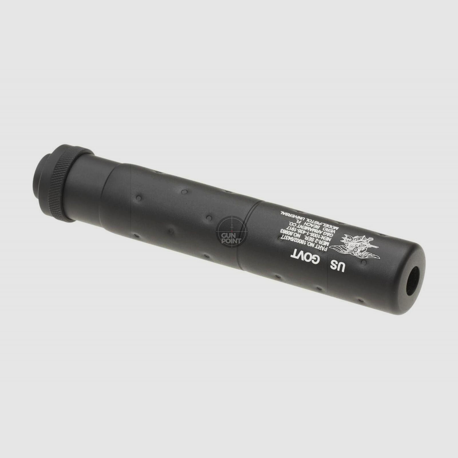 G&G SOCOM Silencer Small CW-Schwarz