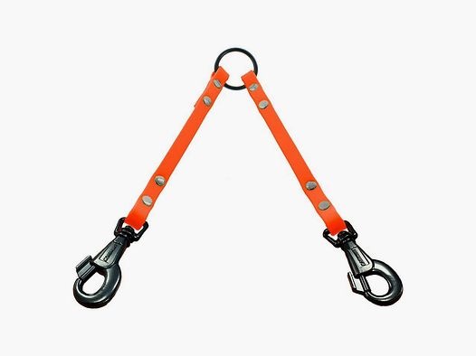 Flachadapter HUNTER - 2 Karabiner Canihunt