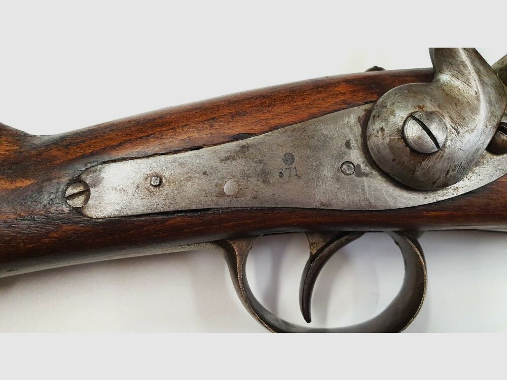 Fucile a pietra ignifuga a caricamento anteriore sconosciuto .44 Cal, immagine 7 di 10