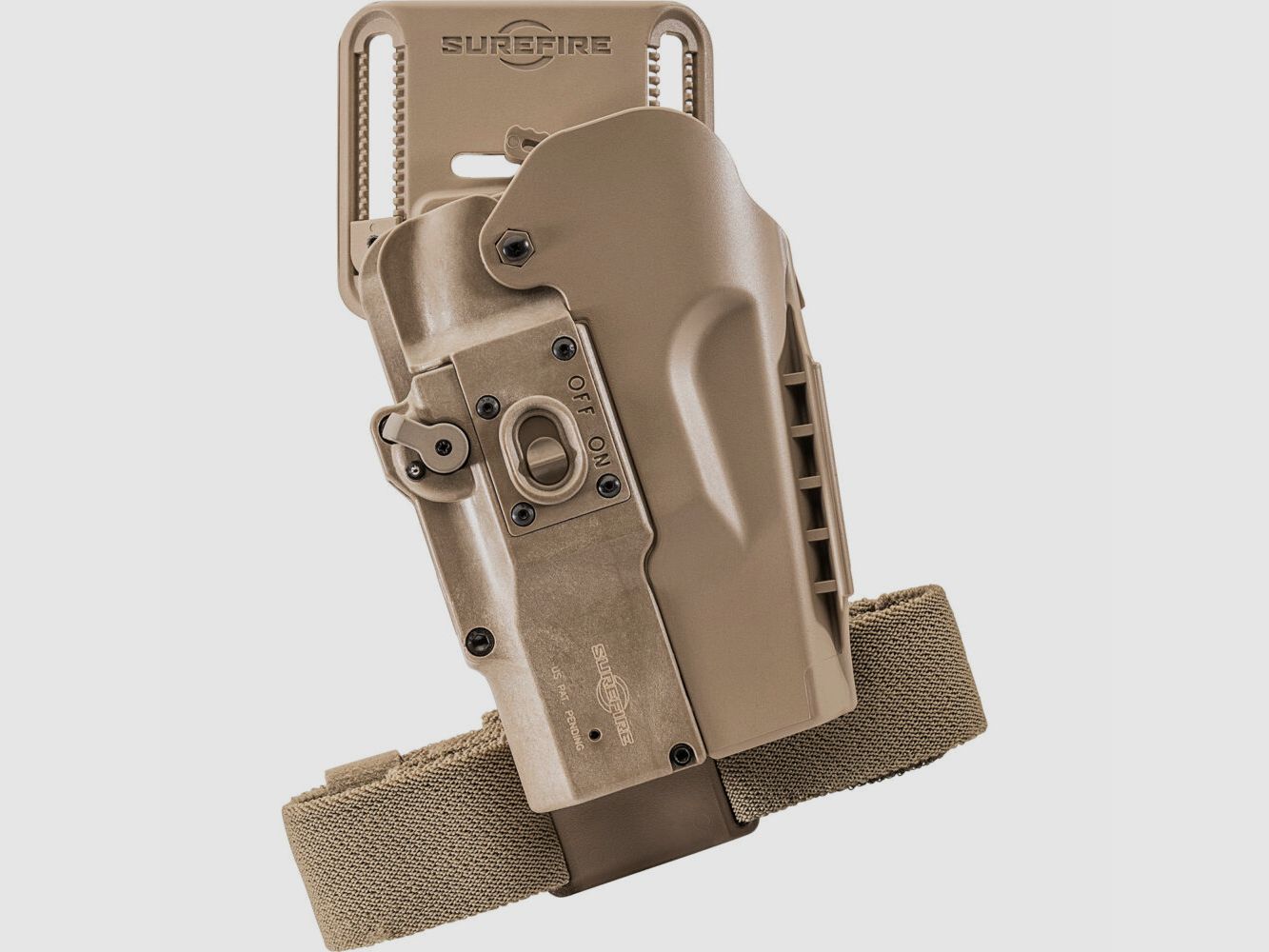 SUREFIRE MASTERFIRE® PRO RAPID HOLSTER for SureFire MasterFire Lights & Suppressors HD1-R-TN-PRO, Bild 2 von 8
