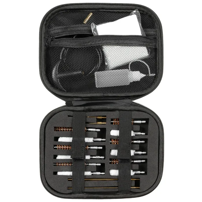 Juego de limpieza para pistola (multicalibre) con estuche