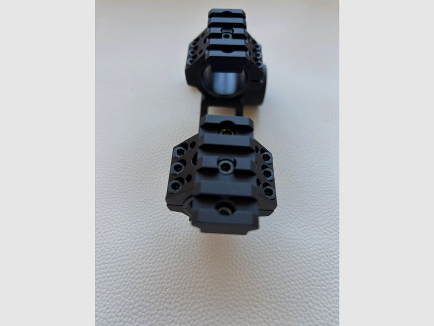 Tijdwise Blockmontage met libelle & hellingsmeter (30mm / 25,4mm) – NIEUW - Topprijs zonder OVP